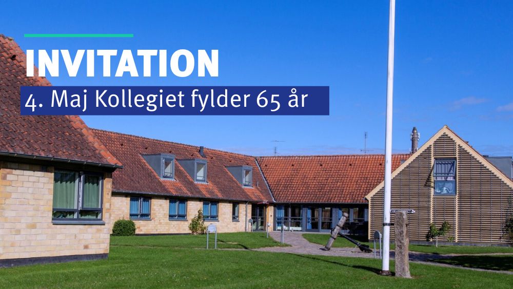 Billede til nyheden Invitation: 4. Maj Kollegiet i Marstal fylder 65 år