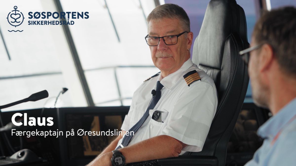 Billede til den relaterede nyhed Færgekaptajn Claus advarer: Lystfartøjer kan være umulige at forudse